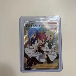 Chili & Cilan & Cress (Full Art) 258/264 SWSH08: Fusion Strike Pokemon TCG NM - Image 1