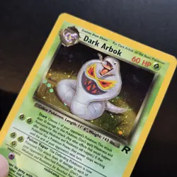Pokemon Card - Dark Arbok 2/82 Holo Rare Team Rocket Set WOTC - Image 2