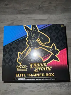 Pokemon TCG: Crown Zenith Elite Trainer Box - 10 Packs 820650851476 - Image 1