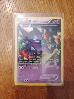 Pokemon TCG Sableye XY Black Star Promos Holo Card XY92 2015 Promo - Image 1