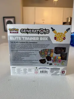 Pokemon 20th Anniversary Generations Elite Trainer Box ETB New Factory Sealed 820650801488 - Image 3