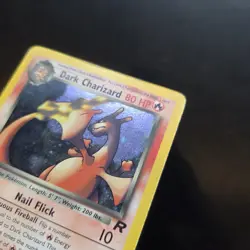 Pokemon Card - Dark Charizard 4/82 Holo Rare Team Rocket Set WOTC - Image 4