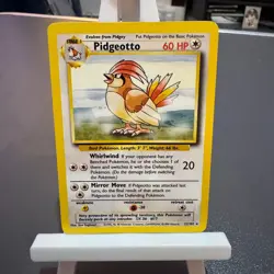 Pokemon Cards: Base Set Rare: Pidgeotto 22/102 TCG 1999 WOTC Vintage - Image 1