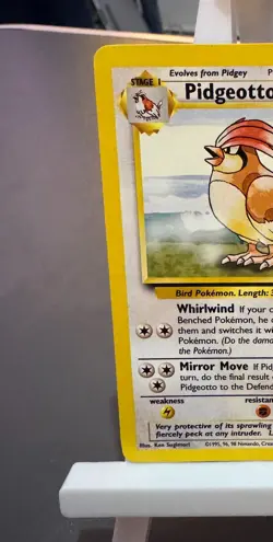 Pokemon Cards: Base Set Rare: Pidgeotto 22/102 TCG 1999 WOTC Vintage - Image 2