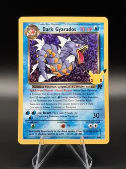 Dark Gyarados 8/82 Celebrations Classic Collection Holo Rare - Pokemon - NM - Image 1