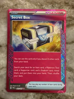 Pokemon TCG Secret Box Ace Spec 163/167 Sv06 Twilight Masquerade Holo Card - Image 1