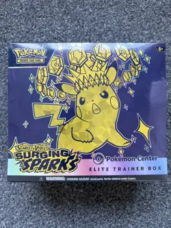 Scarlet & Violet - Surging Sparks Pokemon Center ETB - New & Sealed - Image 1