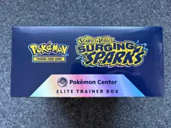 Scarlet & Violet - Surging Sparks Pokemon Center ETB - New & Sealed - Image 3