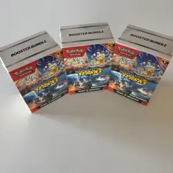 Pokemon TCG Surging Sparks Booster Bundle FACTORY SEALED SET! “Lot Of 3” - Image 5