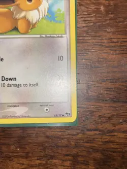 Pokemon TCG Eevee 13/17 Pop Series 3 2006 LP Non-Holo Common - Image 5