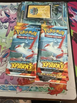Pokemon TCG Surging Sparks 36 Packs Factory Sealed & Promos! - Image 1