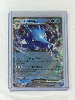 Kingdra EX 12/64 Double Black Star Rare Holo Shrouded Fable Pokemon TCG NM - Image 1