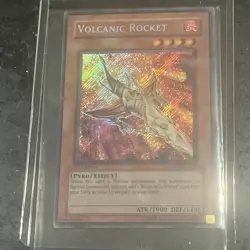 Volcanic Rocket FOTB-EN000 Secret Rare 1st Edition Yugioh Ships Same Day - Image 3