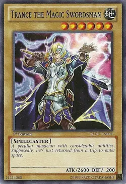 Trance the Magic Swordsman - REDU-EN001 - Common - Unlimited Edition - Damaged - Image 1