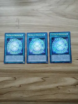 Yu-Gi-Oh! - The Seal Of Orichalcos 3X - Ultra Rare - LC03-EN001 - Full Playset - Image 2