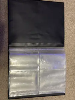 Vintage 1996 Kazuki Takahashi Yu-Gi-Oh Card Binder Yugioh with Sleeves-w/8 Cards - Image 2