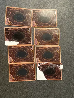 Vintage 1996 Kazuki Takahashi Yu-Gi-Oh Card Binder Yugioh with Sleeves-w/8 Cards - Image 5