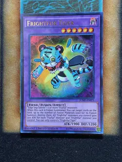 Yugioh Frightfur Tiger JUMP-EN073 Ultra Rare Limited Edition LP - Image 1