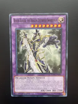 Yugioh Buster Blader, The Dragon Destroyer Swordsman SDMY-EN045 1st Ed Common HP - Image 1