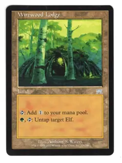 Wirewood Lodge Onslaught NM MTG Magic the Gathering - Image 1