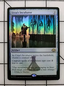 MTG 1x Urza's Incubator Modern Horizons 3 MH3 FOIL - Image 1