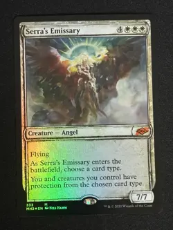 1x MTG Serra's Emissary (Showcase, Foil) - Modern Horizons 2 (MH2) #333 - Magic - Image 1