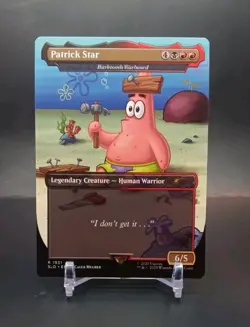 MTG Patrick Star-Barktooth Warbeard #1931-SLD: Sponge Bob Square Pants - Image 1