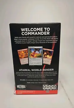 Magic The Gathering Starter Commander Deck - Draconic Destruction (Red-Green) - Image 2