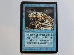 Magic The Gathering Psychic Venom Alpha Edition Regular LP - Image 1