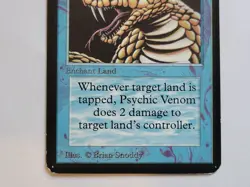 Magic The Gathering Psychic Venom Alpha Edition Regular LP - Image 3