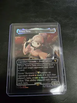 Tataru Taru (Borderless) (Chocobo Track Foil) Commander: Final Fantasy Foil - Image 1