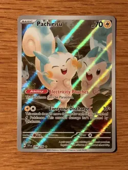 Pokemon TCG - Scarlet and Violet - pachirisu - 208/198 - Image 1