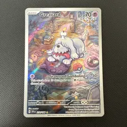 Greavard 214/198 Sv01: Scarlet & Violet Base Set Illustration Rare Pokemon TCG - Image 1