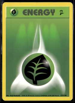Pokemon TCG | Base Set 2 | Grass Energy | 127/130 | MP - Image 1
