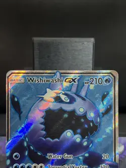 Pokemon Card Wishiwashi GX 133/145 Guardians Rising Full Art Rare Played - Image 5