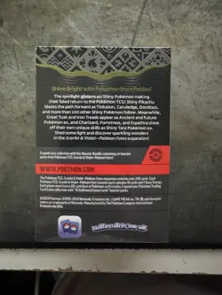 Pokemon Scarlet & Violet Sealed Paldean Fates Booster Bundle Box - Image 3