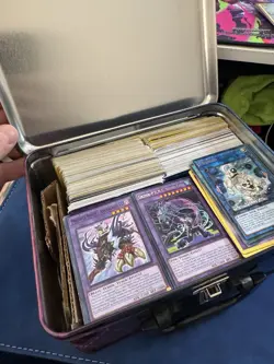 Box Of Yu-Gi-Oh And Pokemon Cards 3LBS - Image 1