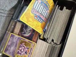Box Of Yu-Gi-Oh And Pokemon Cards 3LBS - Image 5