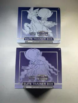 Pokemon TCG: Sword and Shield Chilling Reign Elite Trainer Box ETB Set X2 New - Image 1