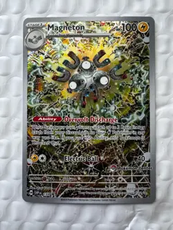 Pokemon TCG Magneton SVP 159 Promo Pokemon Center Exclusive - English / NM - Image 1