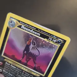 Pokemon Card - Houndoom 8/64 Neo Revelation Holo Rare WOTC - Image 2