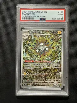 Magneton SVP 159 Black Star Promo PSA 9 Pokemon Scarlet & Violet Surging Sparks - Image 1