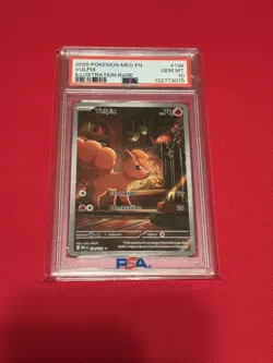 2025 POKEMON MEG EN-MEGA EVOLUTION ILLUSTRATION RARE #138 VULPIX PSA 10 - Image 3