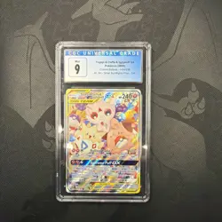 Pokemon TCG Togepi Cleffa Igglybuff GX Tag Team Alternate Art 143a/236 CGC 9 - Image 1