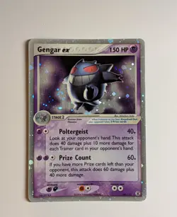 2004 Fire Red Leaf Green Gengar EX Holo Foil Rare 108/112 Pokemon - Image 1