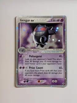 2004 Fire Red Leaf Green Gengar EX Holo Foil Rare 108/112 Pokemon - Image 4
