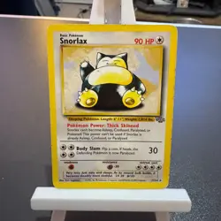 Pokemon Cards: Jungle Rare: Snorlax 27/64 TCG 1999 WOTC Vintage - Image 1