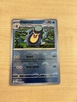 Pokemon TCG S&V Black Bolt: Palpitoad 020/086 - Pokeball - Image 1