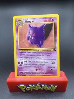 Gengar Pokemon TCG Fossil 20/62, 1999 Near Mint Condition Free Shipping NM - Image 1