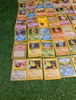 Vintage Pokemon Card Lot 49 Cards WOTC 1999-2001 Pikachu Eevee Neo - Image 4